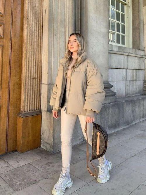 Outfit chic e raffinato per l'inverno