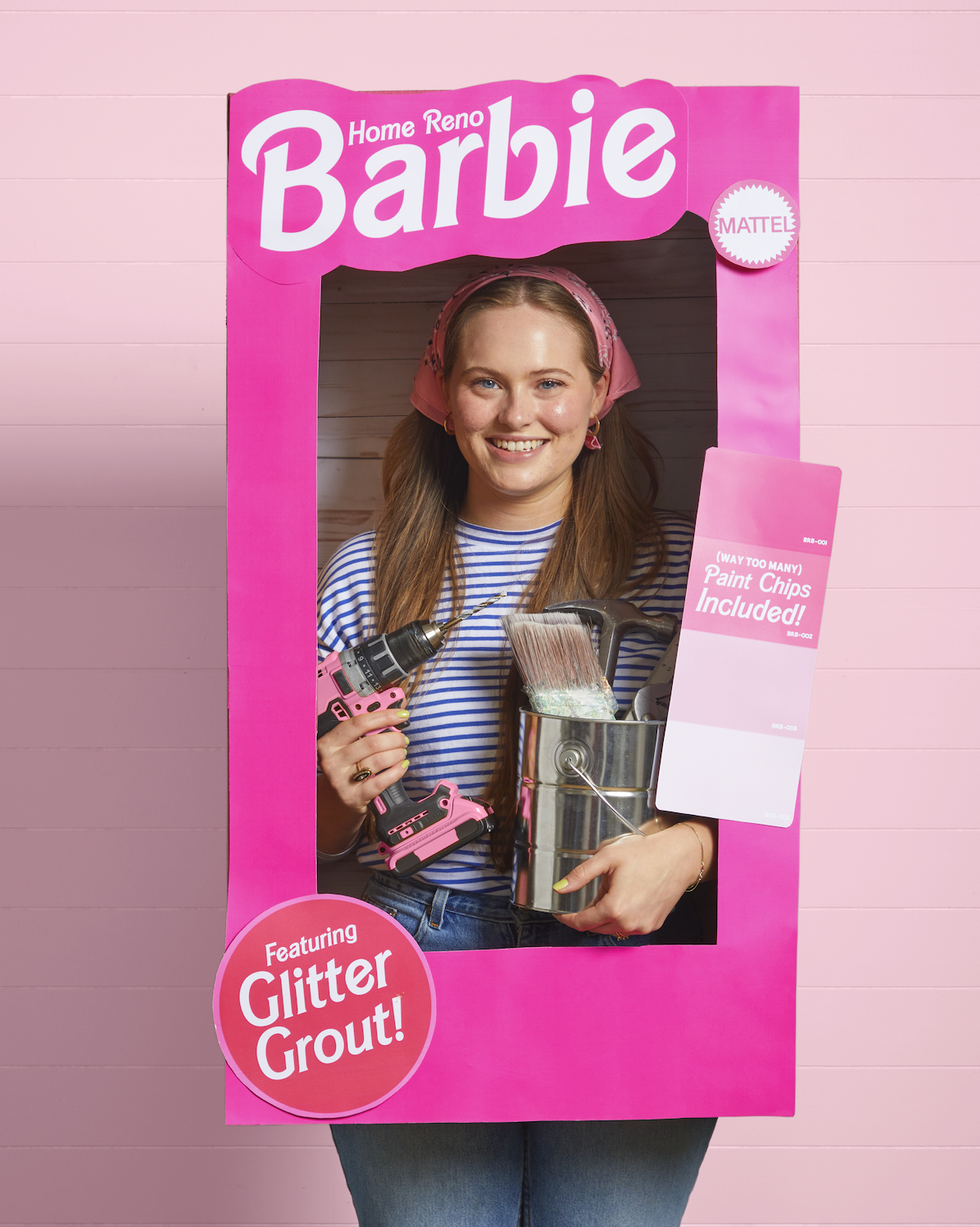 Costume da Barbie versione ristrutturazione